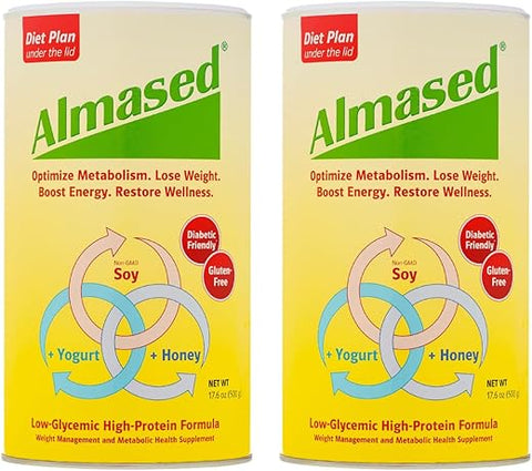Pó Multi-Proteico 500g (Pacote com 2) – Marca Almased - Almased