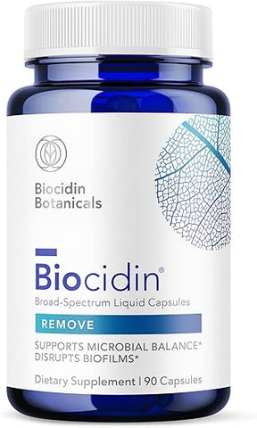 Bio-Botanical Research - Biocidin Capsules – Limpeza Intestinal para um Processo de Desintoxicação Eficiente | 60 cápsulas | Fórmula Poderosa | Marca Biocidin