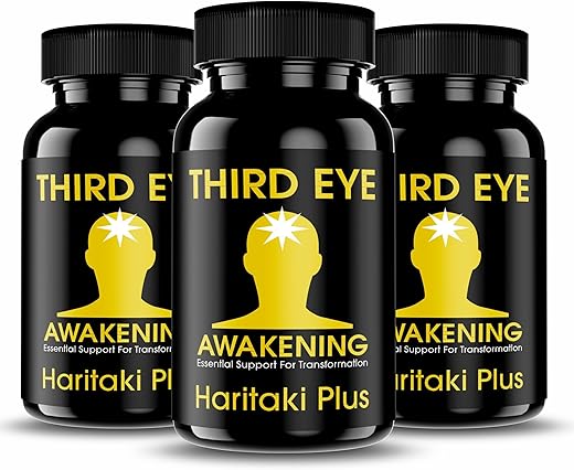Terceiro Olho Desperto – Cápsulas Orgânicas de Haritaki – Kailash Herbals – 100 Cápsulas – 650 mg Cada – Terminalia chebula – Vegano