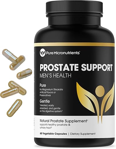 Pure Micronutrients - Suplemento Avançado para Saúde da Próstata – Saw Palmetto, Beta-Sitosterol, Raiz de Urtiga –