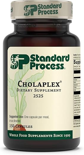 Standard Process Inc. - Standard Process – Cholaplex – 150 Cápsulas | Fórmula Natural para Saúde do Colesterol