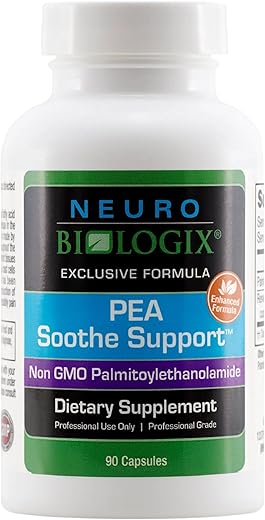 Neuro biologix - Neuro Biologix Pea Soothe Support – Palmitoylethanolamide para Alívio Natural da Dor, 90 Cápsulas