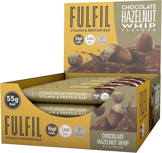 FULFIL - Fulfil Chocolate Hazelnut Whip 55g – Vitaminas e Sabor Delicioso