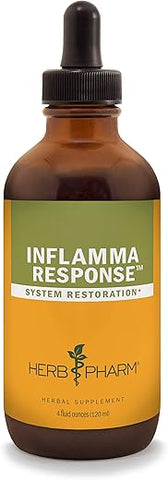 Fórmula Herbal Líquida Inflamma Response com Extrato Líquido de Cúrcuma – 120 ml - Herb Pharm