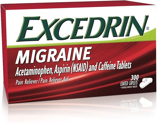 MigraineTablets – 300 comprimidos | Alívio rápido da enxaqueca | Marca SCS - Excedrin