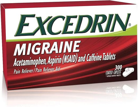 MigraineTablets – 300 comprimidos | Alívio rápido da enxaqueca | Marca SCS - Excedrin