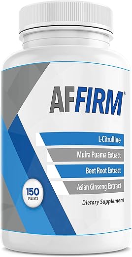 Affirm - AFFIRM Science – Suplemento Alimentar de L-Citrulina 750mg 150 Comprimidos (Fornecimento de 75 Dias) | Estimulador de Óxido Nítrico | Criado pelo Dr. Judson Brandeis