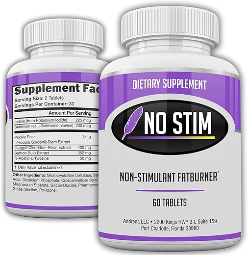 Acnetame - Queimador de Gordura No-Stim Não Estimulante – Pílulas Dietéticas que Funcionam – Supressor de Apetite – 100% Eficaz