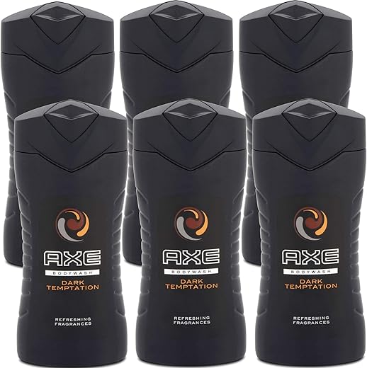Body Wash Men, Dark Temptation 400 ML/ 13.5 Oz – Fragrância Irresistível - AXE
