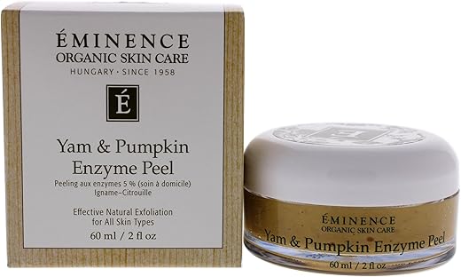 ÉMINENCE - Eminence Peel Enzimático de Abóbora e Mandioca, 2 Ounce, Branco  Eminence, Peeling Enzimático para uma Pele Radiante