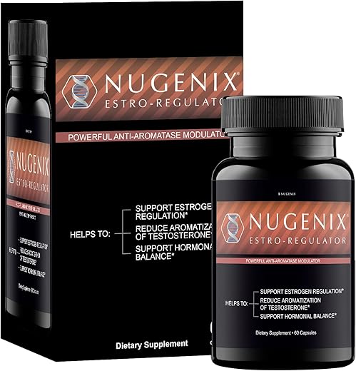 Estro-Regulator – Bloqueador de Estrogênio para Homens, Inibidor de Aromatase e Impulsionador de Testosterona – 60 Cápsulas - Nugenix