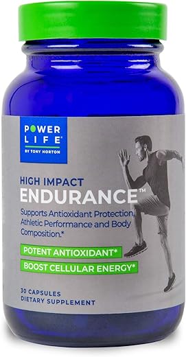 Tony Horton – Suplemento de Suporte ao Desempenho Atlético com Astaxantina de Alta Resistência e ElevATP, 30 Cápsulas - POWERLIFE