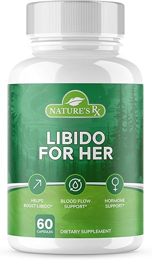 EPN Supplements - Nature’s RX | Melhor estimulante de libido para mulheres para aumentar o desejo, paixão e reduzir a secura  em primeiro lugar