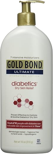 Ultimate Loção Hidratante, Alívio para Pele Seca de Diabéticos 532 ml (Pack com 2) - Gold Bond