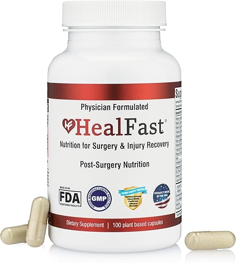 HealFast - Pós-Cirurgia: Recuperação Rápida e Eficiente | 100% Natural | 60g