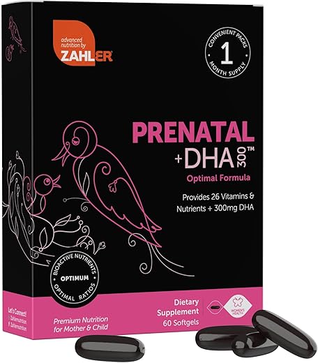 Prenatal Vitamin com DHA: Suplemento Essencial para Gestantes - Zahler