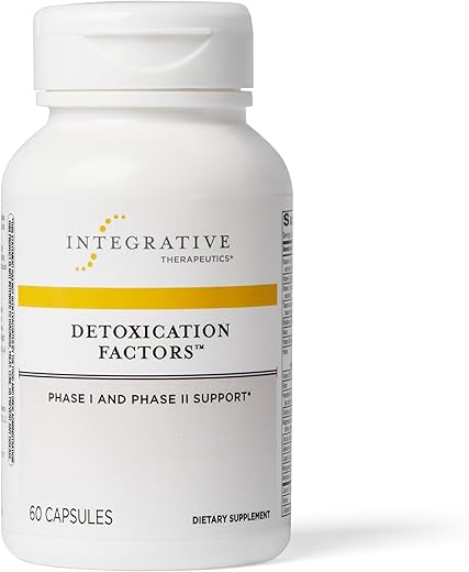 Fatores de Desintoxicação – Suporte para Desintoxicação Fases I e II – 60 Cápsulas - Integrative Therapeutics