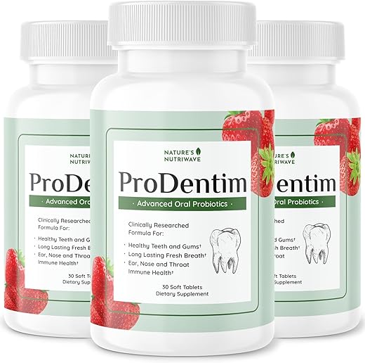Nature’s NutriWave - Prodentim: Saúde para Gengivas e Dentes – Fórmula Avançada para Cuidados Bucais – 100g