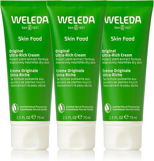Skin Food Original 3-Pack – Hidratante Natural para Pele Seca – 3x30g - Weleda