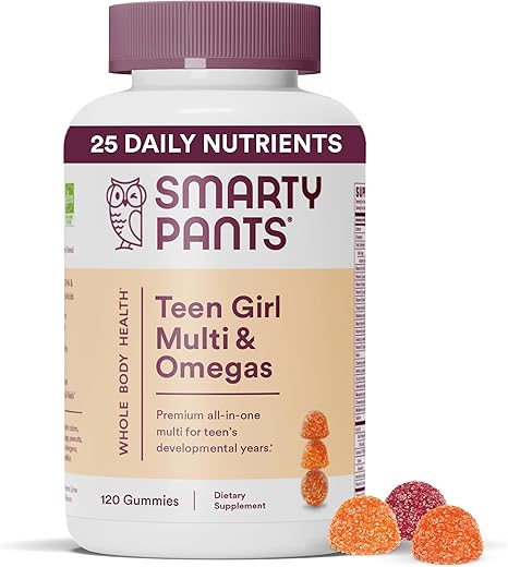 Gummies Teen Girl Complete – 120 Unidades | Vitaminas para Adolescentes | Saúde e Bem-Estar - SmartyPants