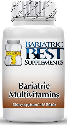 Bariatric Best Supplements - Melhor Multivitamínico Bariátrico – Pós-Cirurgia Bariátrica, Bypass Gástrico | Marca: Bariatric Best