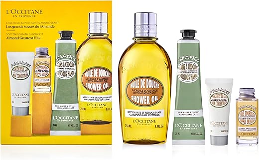 L'Occitane - L’Occitane Almond – Kit de Sucesso com os Melhores Produtos – 100ml + 50g