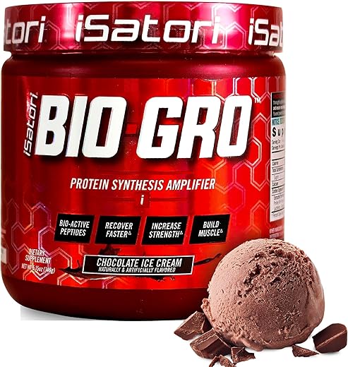 BIO-GRO Amplificador de Síntese Proteica para Recuperação Muscular – 100g - iSatori