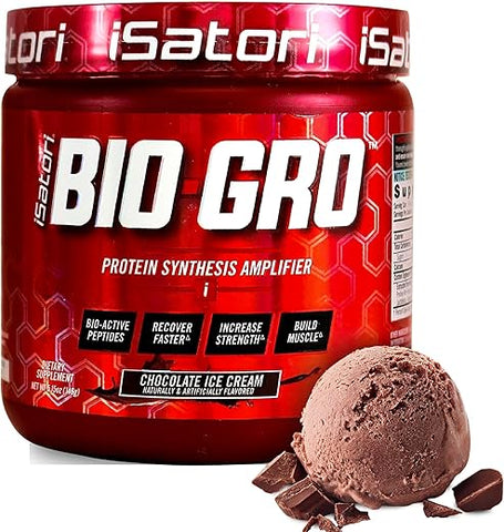 BIO-GRO Amplificador de Síntese Proteica para Recuperação Muscular – 100g - iSatori