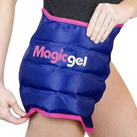 Bolsa de Gelo Reutilizável para Bursite no Quadril, Cirurgia de Substituição e Dor no Flexor do Quadril. Envoltório de Gelo para Alívio de Inflamação e Inchaço - Magic Gel