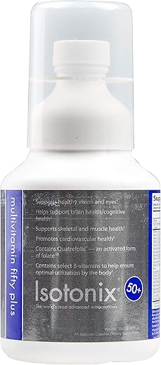 OPC-3 Isotonix - Isotonix Multivitamínico Fifty Plus – Visão e Olhos Saudáveis, Saúde Cerebral, Óssea e Muscular, Contém Quatrefolic, Nutrientes Essenciais, Vitamina B, Market America