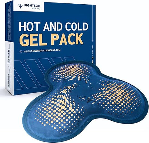 FIGHTECH - Gel Reutilizável Quente e Frio para Ombro, Manguito Rotador, Joelho, Costas, Cabeça, Olhos, Cotovelo, Quadril – Prova de Vazamento Pós-Cirurgia Aquecimento