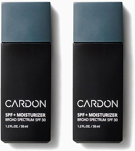 Creme Hidratante Facial Diário Cardon SPF 30, Proteção UV, Antienvelhecimento e Antirrugas, Extrato de Cacto de Vitamina C e Óleo de Chia (2 Frascos – 70 ml)