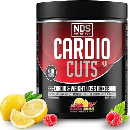NDS Nutrition - Cardio Cuts 4.0 – Framboesa Limonada – 240g
