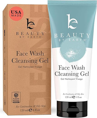 Beauty by Earth - Face Wash Natural – Fabricado nos EUA : USA | 100ml