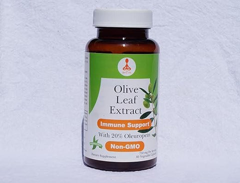 My Sama Life - Extrato de Folha de Oliveira (Não-OGM) – 100% Natural e Potente | Marca: Olive Leaf Extract
