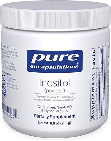 Inositol (Pó) – Suporte Energético e Sistema Nervoso | Marca Pure Encapsulations - Pure Encapsulations