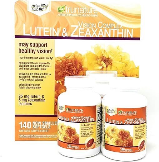 TruNature - Trunature Complexo de Visão Luteína e Zeaxantina MegaSize 3Pack (140 Unidades Cada)