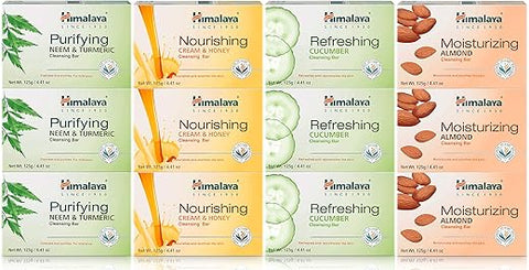 Kit Sabonetes em Barra Neem, Variedade – Limpeza e Cuidado Natural - Himalaya