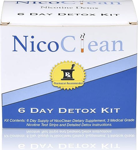 Generic - Nicoclean Kit Detox 6 Dias – Limpeza Intensa – 100% Natural – Marca Nicoclean