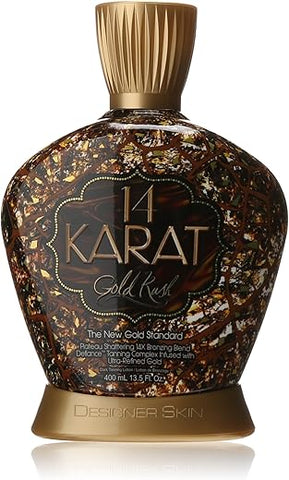 Bronzeador New Sunshine Designer Skin 14 Quilates Gold Rush, 400 ml