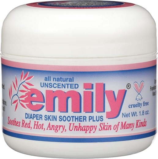 Diaper Skin Soother Plus – Creme Calmante para a Pele do Bebê 50g - Emily