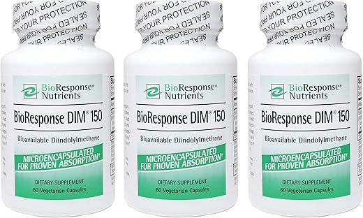 Bioresponse DIM 150. 60 Vcs. (3 Pack) - 60 Cápsulas  – Aumente sua Visibilidade nos Motores de Busca