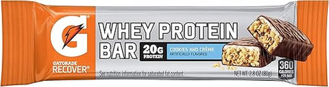 PS Medical - Gatorade Barra de Proteína Whey Recovery, Cookies – 30g