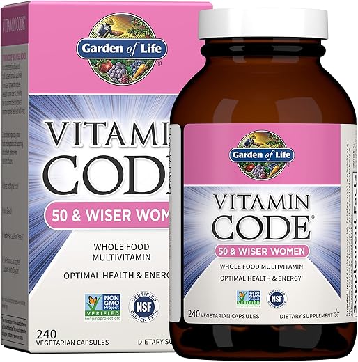 Multivitamínico para Mulheres 50 – Fórmula Completa – 60 Cápsulas - Garden of Life
