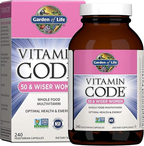 Multivitamínico para Mulheres 50 – Fórmula Completa – 60 Cápsulas - Garden of Life