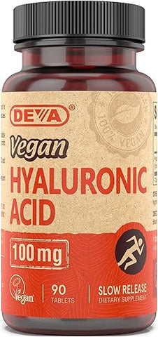 DEVA - Deva Nutrition Ácido Hialurônico Vegano 100 mg – Não-OGM | Compre Agora