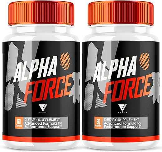 Fyvus - (2 Pacotes) Alpha Force Max – Suplemento de Suporte de Alta Potência para Impulsionar a Saúde Geral – Fórmula Avançada AlphaForce Maximum Strength (120 Cápsulas)