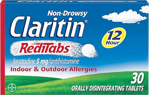 RediTabs Indoor Não Sonolento – Alívio Rápido – 24 Comprimidos - Claritin