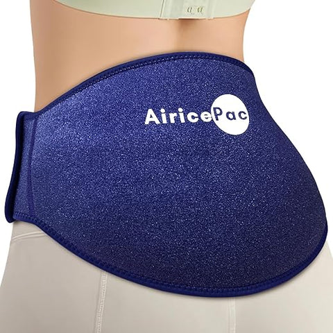 AiricePac - Gel Reutilizável para Alívio da Dor nas Costas, 2 Unidades – Terapia de Compressa Fria para Lesões Lombar, Nervo Ciático, Disco Herniado ou Degenerativo, Cóccix