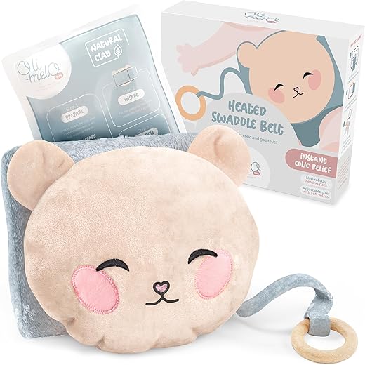 Oli-Melo - Envoltório Aquecido para Barriga de Bebê – Alívio de Cólicas – Marca Baby Wrap